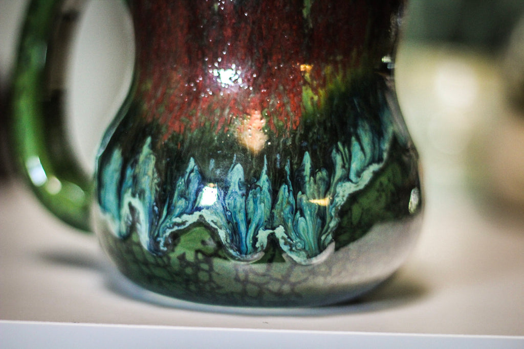 18-C Lizard King Gourd Mug - TOP SHELF, 17 oz.