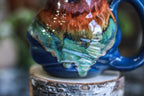 17-B Starry Night Flared Textured Mug - TOP SHELF MISFIT 21 oz.