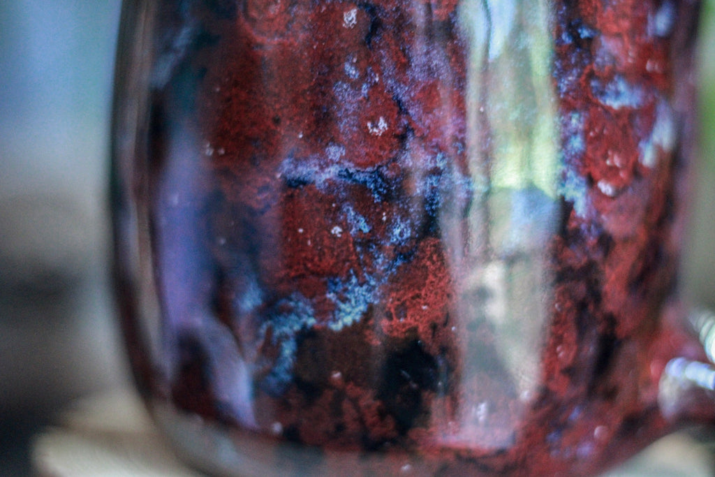 18-B Dragon's Blood Agate Mug - TOP SHELF, 25 oz.