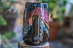 18-B Starry Night Notched Textured Mug - 24 oz.