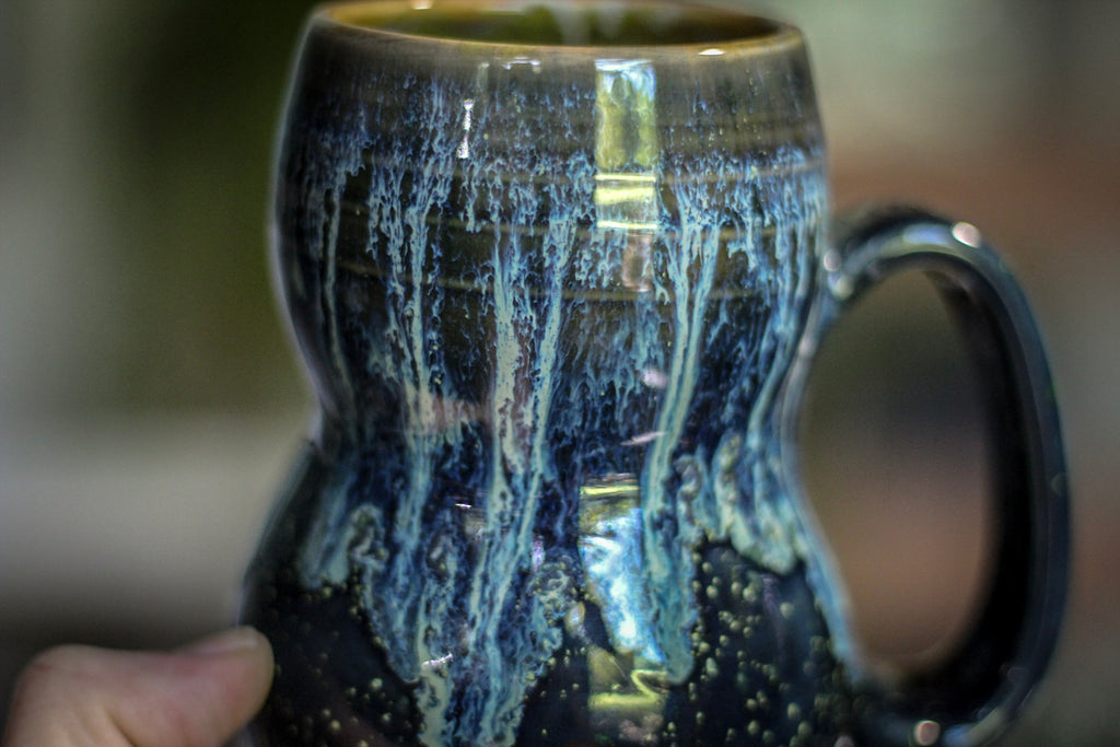02-E Astral Wave Gourd Mug, 14 oz.