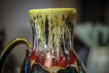 Load image into Gallery viewer, 02-A Blood Moon Barely Flared Textured Acorn Mug - TOP SHELF, 20 oz.