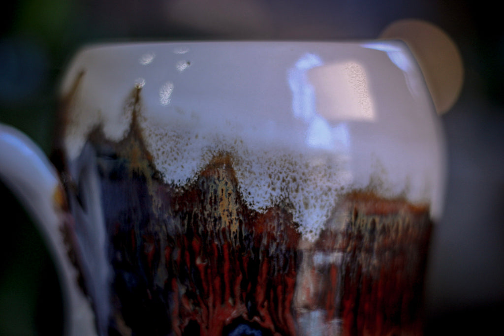 02-B Fire & Ice Gourd Mug, 21 oz.