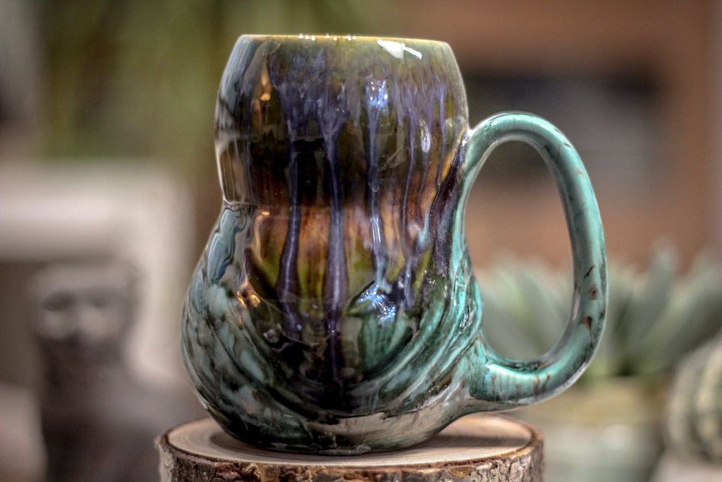 29 Textured Gourd Mug, 15 oz.