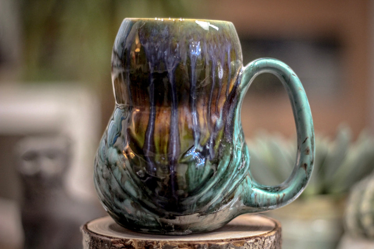29 Textured Gourd Mug, 15 oz.