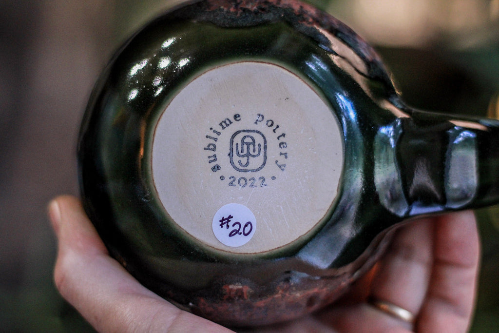 20-D Coleus Notched Mug, 20 oz.