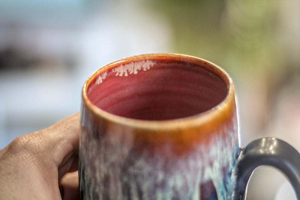17-D New Wave Textured Mug, 17 oz.