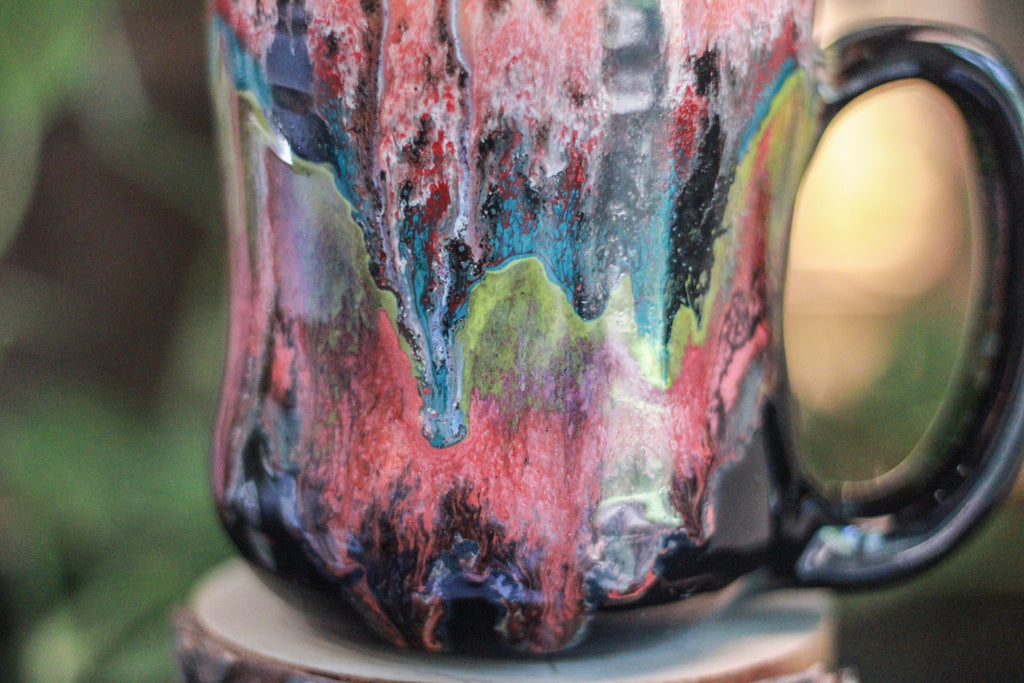 18-B Desert Rainbow Gourd Mug, 26 oz.