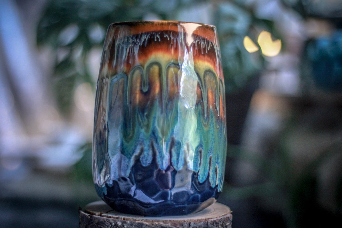 19-A New Earth Notched Crystal Mug - TOP SHELF MISFIT, 26 oz.