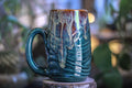 16-D New Wave Textured Mug - TOP SHELF, 23 oz.
