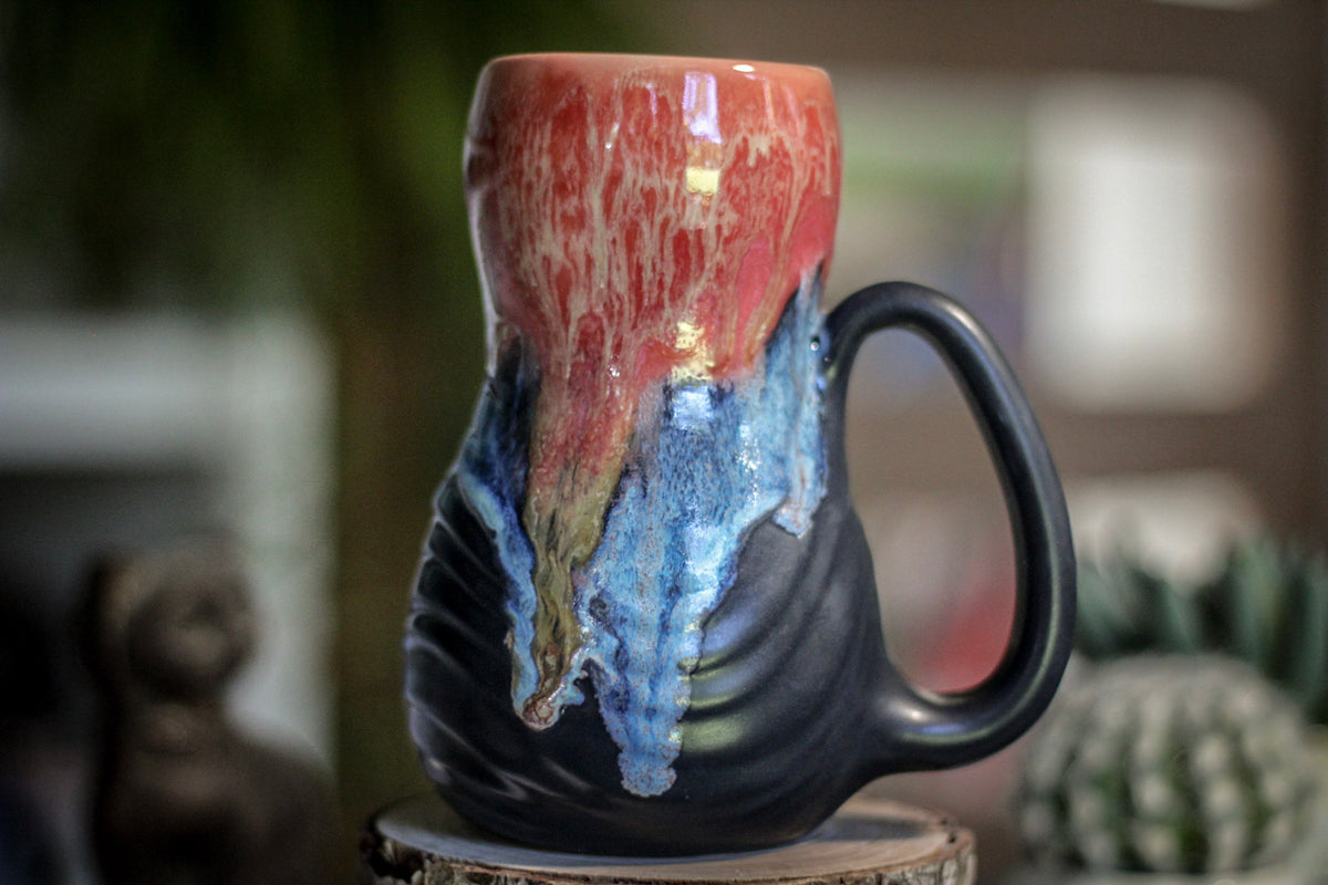 17-D PROTOTYPE Textured Gourd Mug, 20 oz.