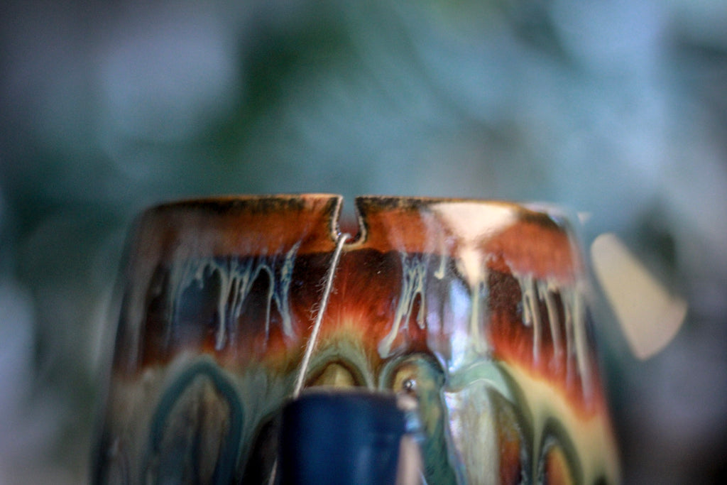 19-A New Earth Notched Crystal Mug - TOP SHELF MISFIT, 26 oz.