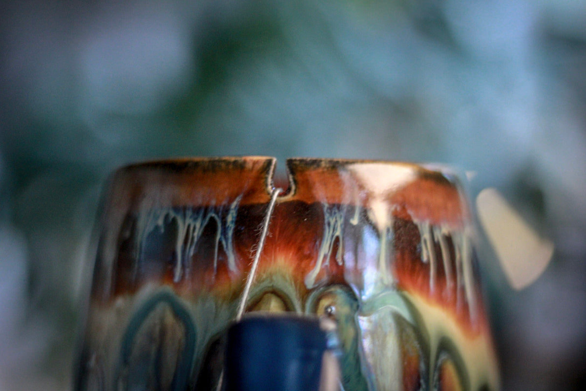 19-A New Earth Notched Crystal Mug - TOP SHELF MISFIT, 26 oz.