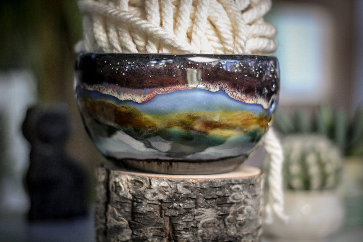 18-B Alpine Dusk PROTOTYPE Yarn Bowl - MINOR MISFIT,  - 10% off