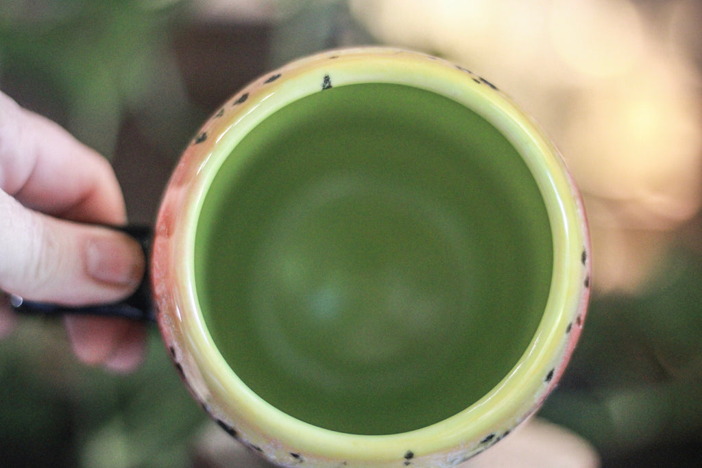 18-B Desert Rainbow Gourd Mug, 26 oz.
