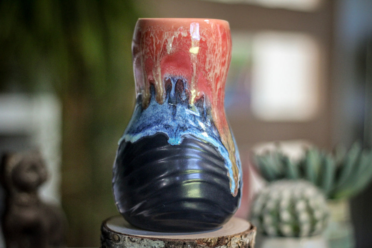 17-D PROTOTYPE Textured Gourd Mug, 20 oz.