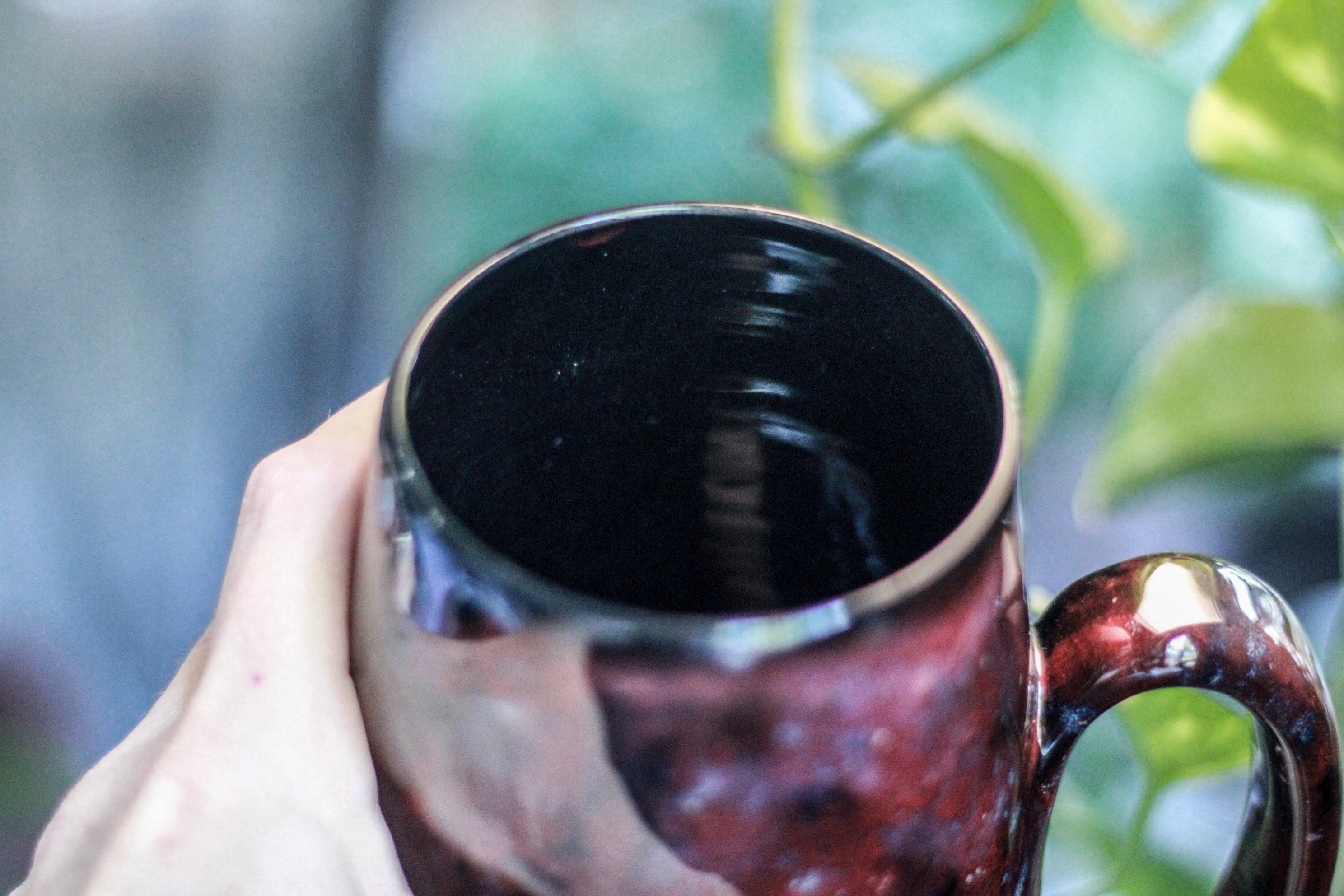 18-B Dragon's Blood Agate Mug - TOP SHELF, 25 oz.