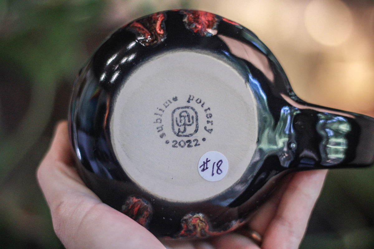 18-B Desert Rainbow Gourd Mug, 26 oz.