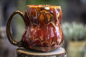 19-E Scarlet Beauty Gourd Mug - MINOR MISFIT, 18 oz. - 10% off