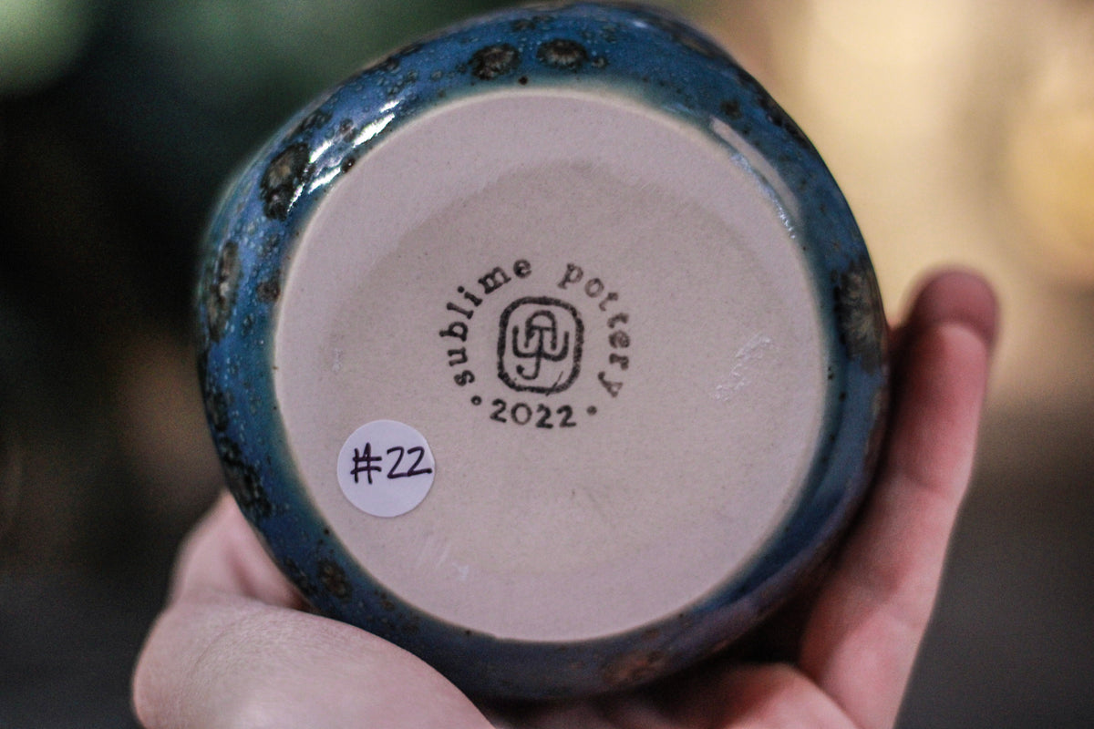 22-C Rusted Copper PROTOTYPE Divot Cup, 16 oz.
