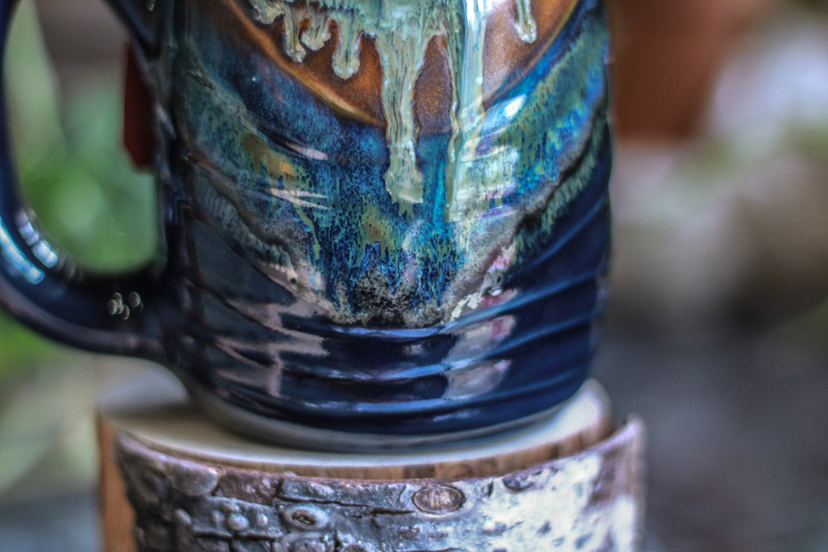 17-A New Earth Notched Textured Mug - MINOR MISFIT, 24 oz. - 10% off