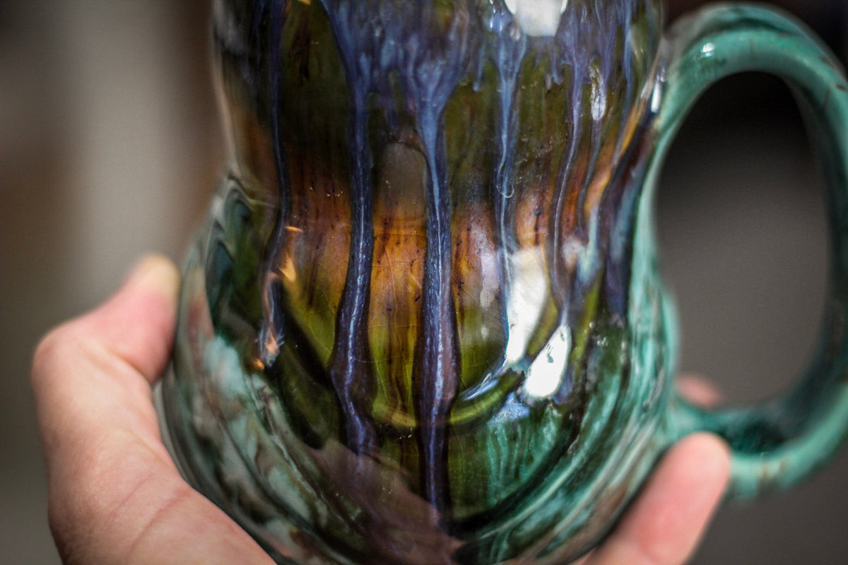 29 Textured Gourd Mug, 15 oz.