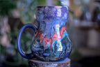 19-A Rocky Mountain Twilight Gourd Mug, 26 oz.