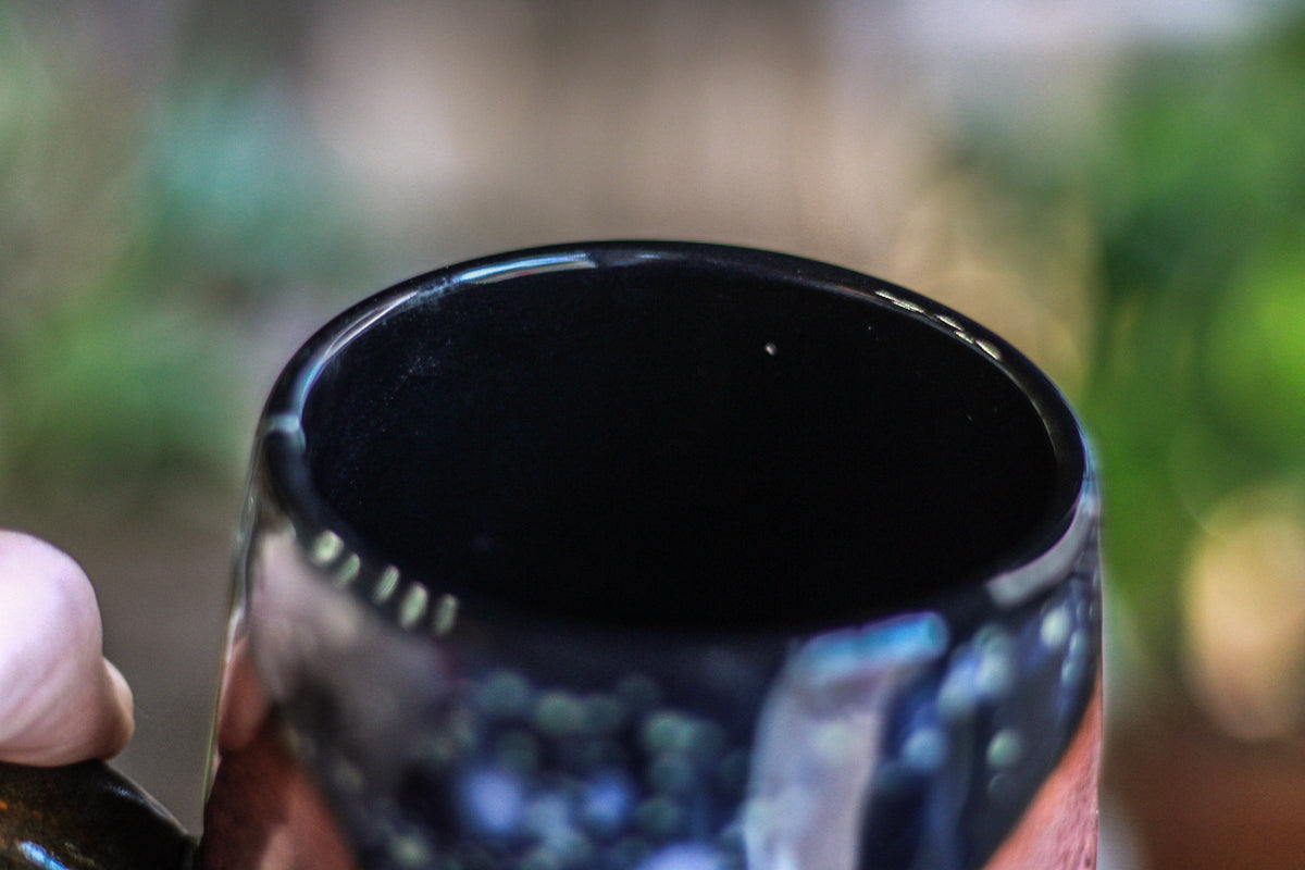 18-B Starry Night Notched Textured Mug - 24 oz.