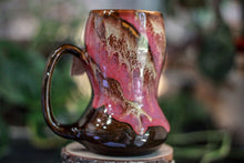 Load image into Gallery viewer, 35-E Magenta Bliss Notched Gourd Mug - MISFIT, 18 oz. - 50% off