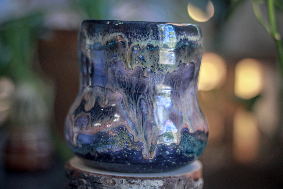 19-B Cosmic Grotto Gourd Mug, 24 oz.
