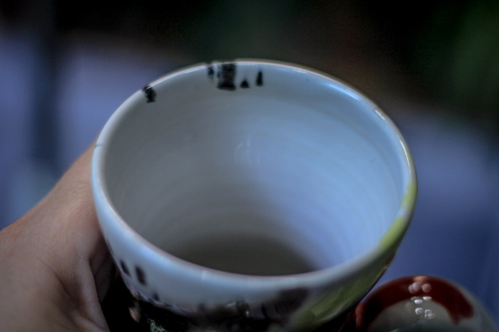 02-B Snowy Grotto Variation Flared Mug, 18 oz.