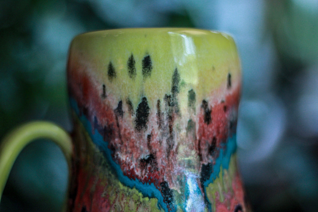 02-B Desert Rainbow Variation Gourd Mug - MINOR MISFIT, 20 oz. - 10% off