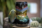 19-B Alpine Dusk PROTOTYPE Gourd Mug, 24 oz.