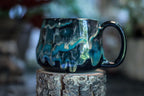 20-E Turquoise Grotto Squat Gourd Mug - MISFIT, 19 oz. - 10% off