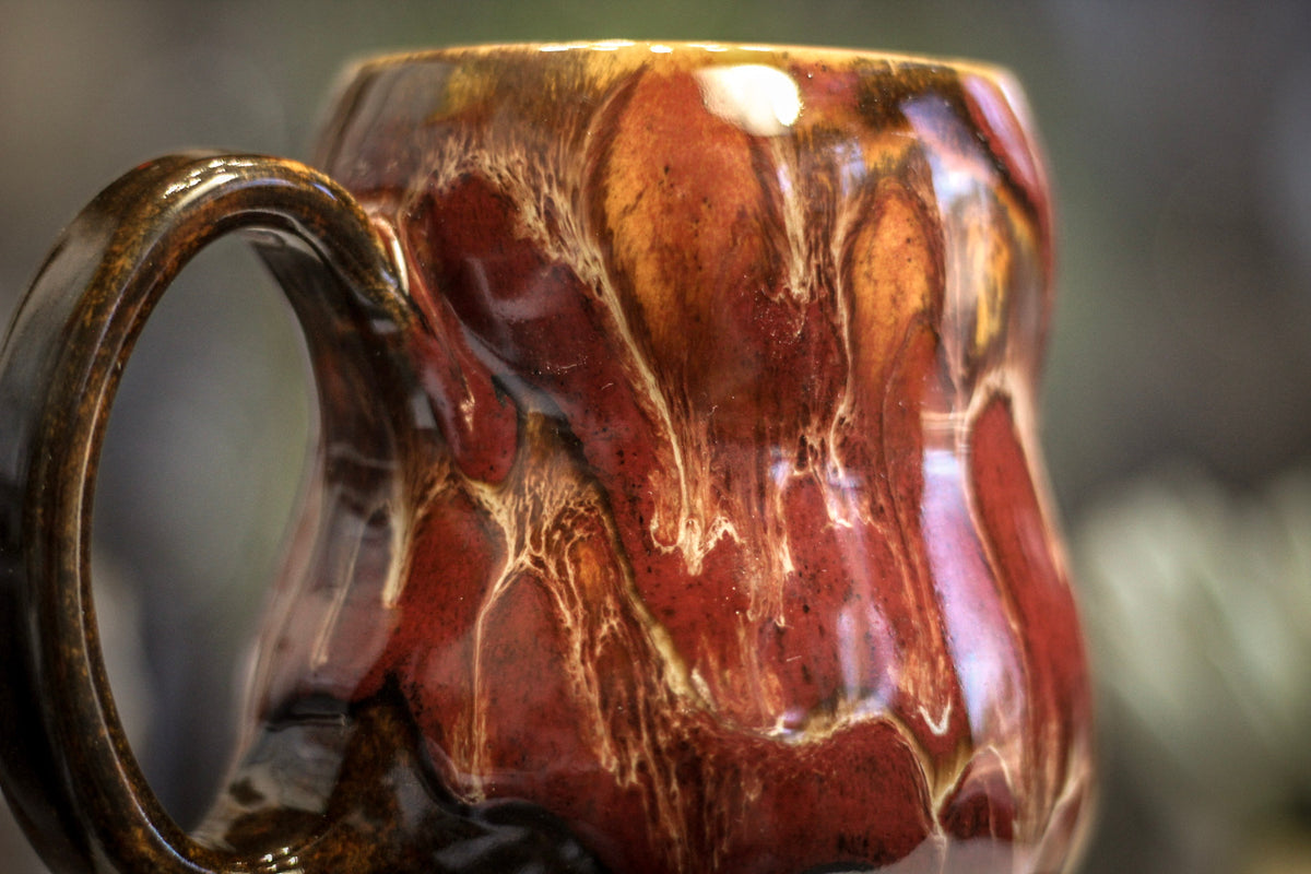 19-E Scarlet Beauty Gourd Mug - MINOR MISFIT, 18 oz. - 10% off