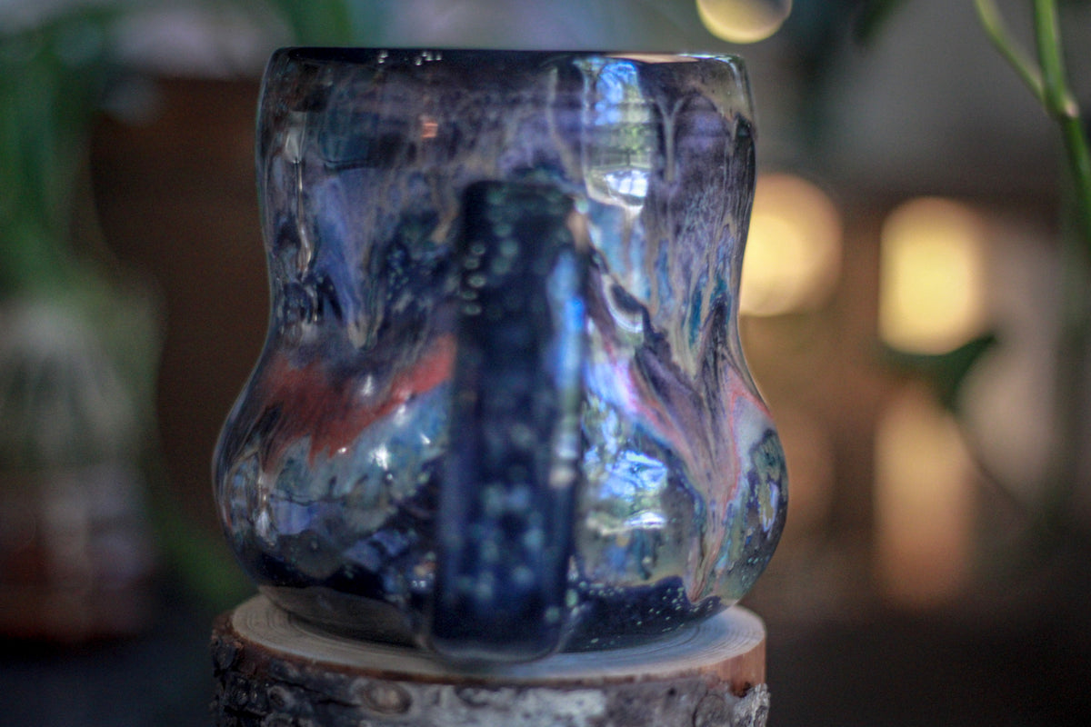 19-B Cosmic Grotto Gourd Mug, 24 oz.
