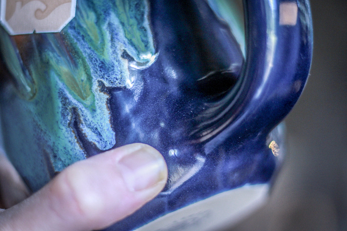 19-A New Earth Notched Crystal Mug - TOP SHELF MISFIT, 26 oz.