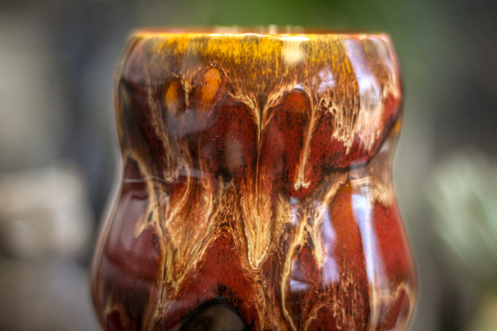 19-E Scarlet Beauty Gourd Mug - MINOR MISFIT, 18 oz. - 10% off