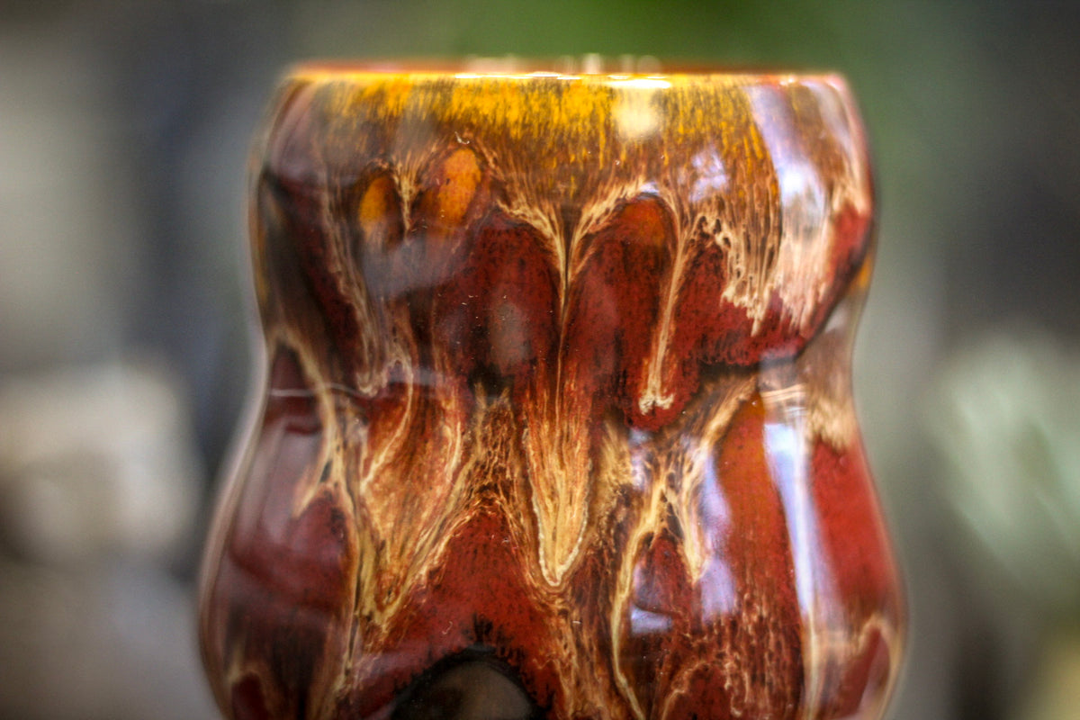 19-E Scarlet Beauty Gourd Mug - MINOR MISFIT, 18 oz. - 10% off