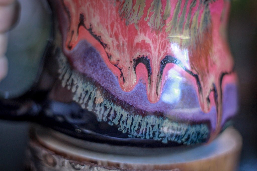 20-A Molten Strata Gourd Mug - TOP SHELF MISFIT, 26 oz.