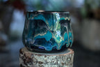 20-E Turquoise Grotto Squat Gourd Mug - MISFIT, 19 oz. - 10% off