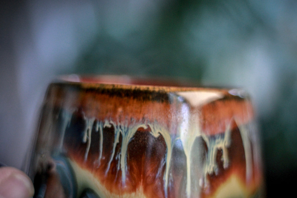 19-A New Earth Notched Crystal Mug - TOP SHELF MISFIT, 26 oz.