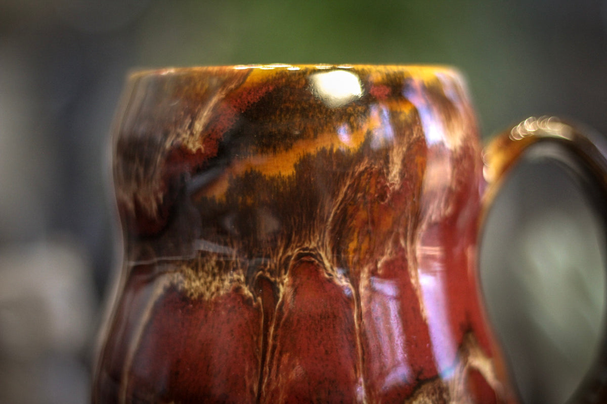 19-E Scarlet Beauty Gourd Mug - MINOR MISFIT, 18 oz. - 10% off