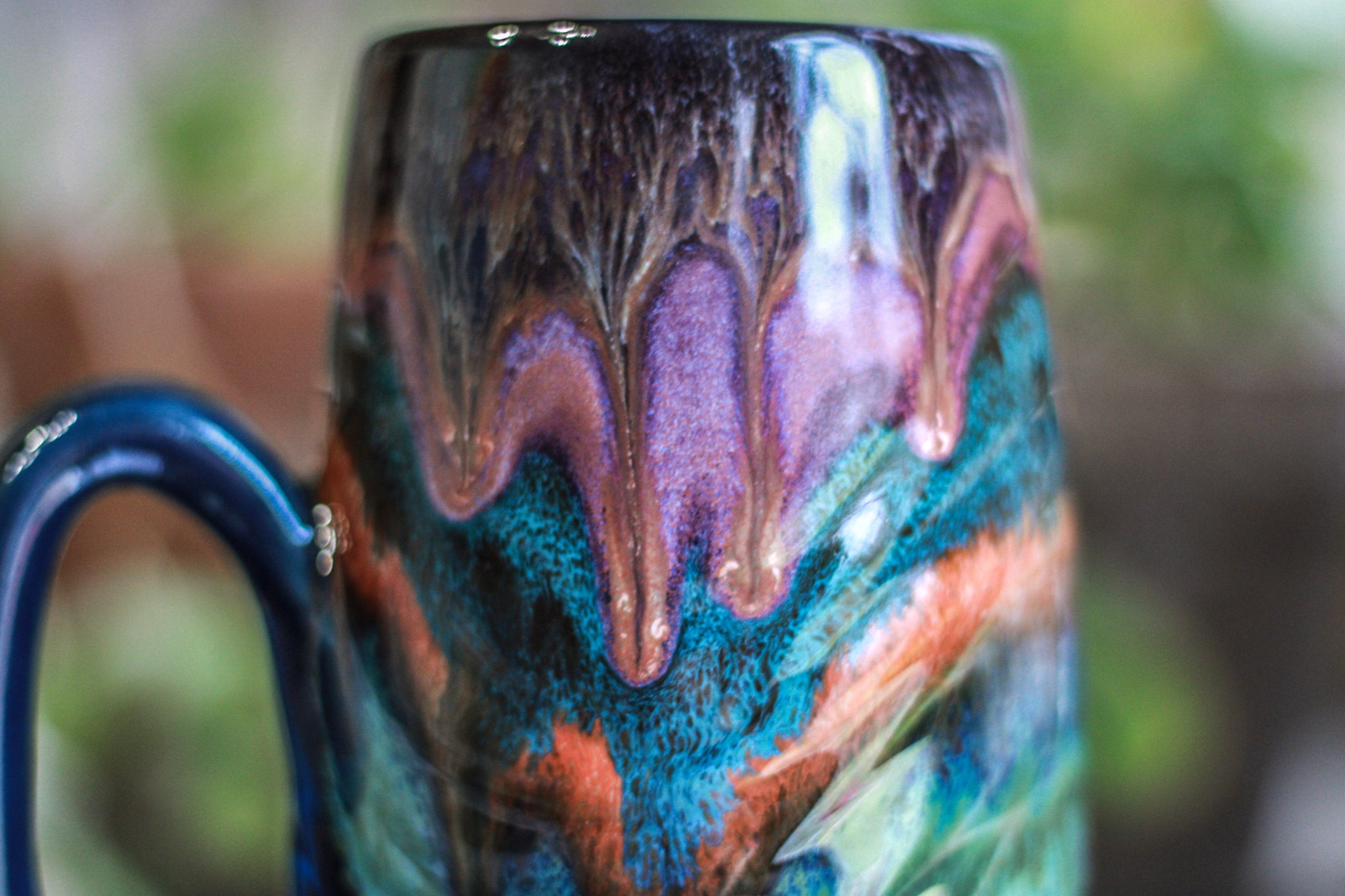 Modern Mugs in Frost/Purple – Glaze On Studio