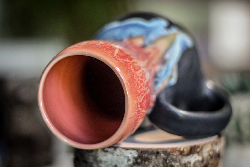 17-D PROTOTYPE Textured Gourd Mug, 20 oz.