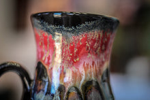 Load image into Gallery viewer, 18-B Molten Strata Variation Barely Flared Textured Mug - TOP SHELF, 21 oz.