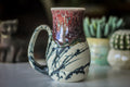 21-D Corona Flow Variation Barely Flared Acorn Mug, 19 oz.