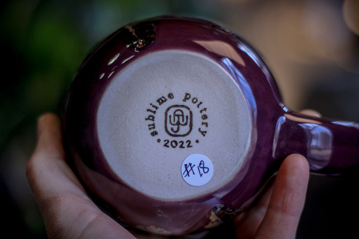 18-B Purple PROTOTYPE Mug - TOP SHELF, 21 oz.