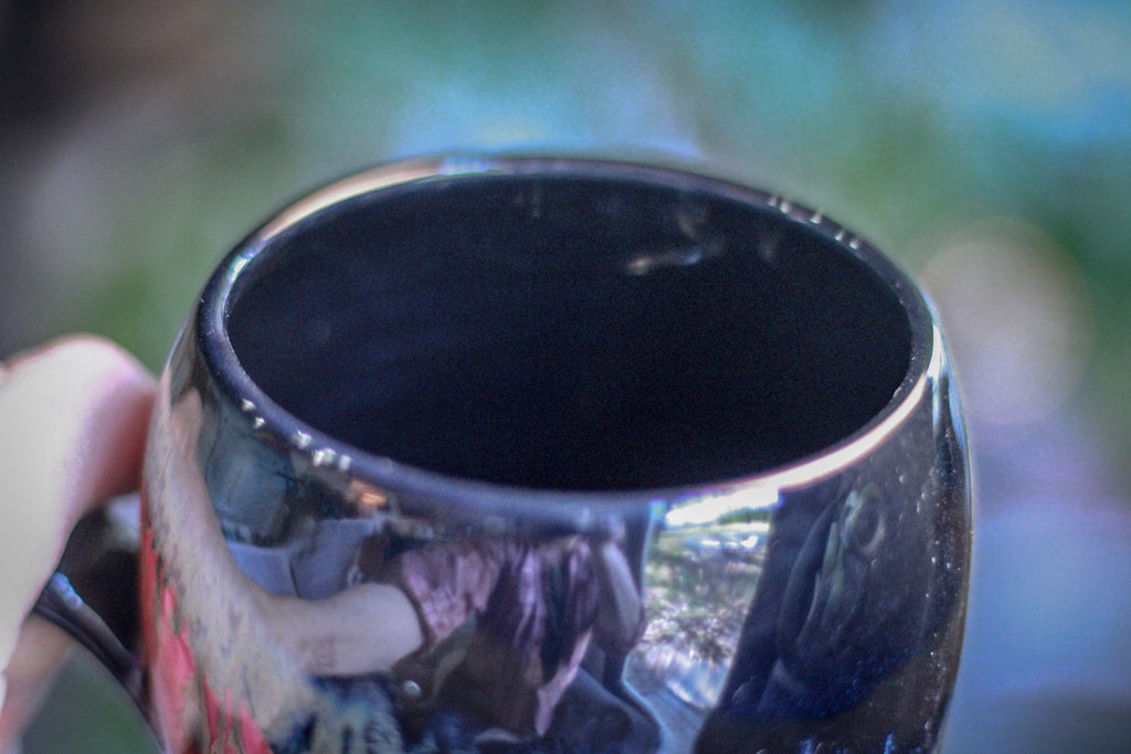 20-A Molten Strata Gourd Mug - TOP SHELF MISFIT, 26 oz.