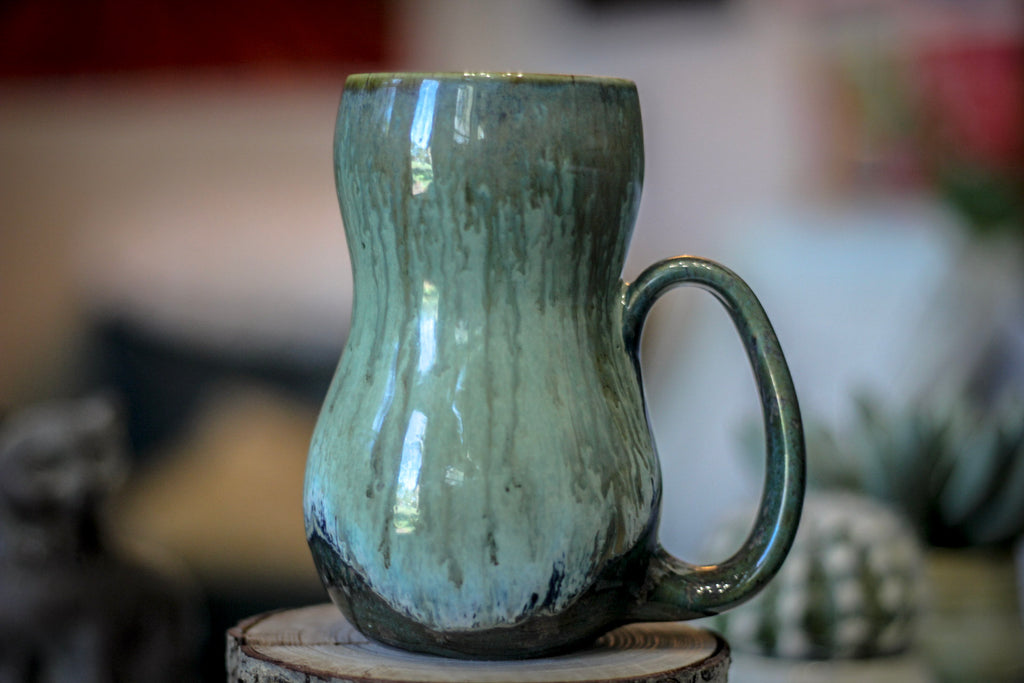 18-E Irish Moss Gourd Mug, 16 oz.